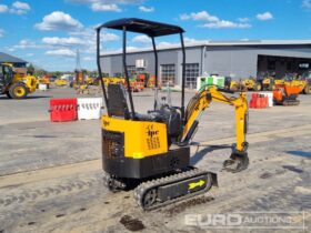 Unused 2024 JPC HT12 Micro Excavators For Auction: Leeds, UK – 30th April, 1st, 2nd & 3rd May 25 full