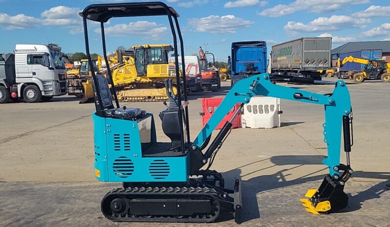 Unused 2024 JPC KV12 Micro Excavators For Auction: Leeds, UK – 30th April, 1st, 2nd & 3rd May 25 full