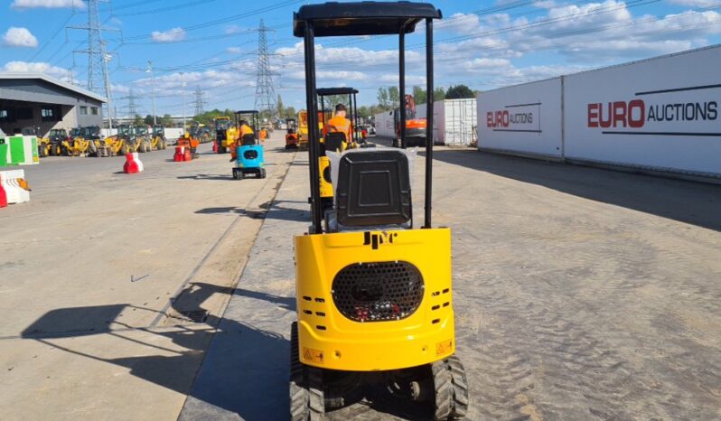 Unused 2024 JPC KV12 Micro Excavators For Auction: Leeds, UK – 30th April, 1st, 2nd & 3rd May 25 full