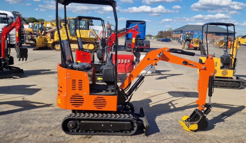 Unused 2024 JPC KV12 Micro Excavators For Auction: Leeds, UK – 30th April, 1st, 2nd & 3rd May 25 full