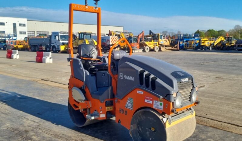 2024 Hamm HD8VV Rollers For Auction: Leeds, UK – 30th April, 1st, 2nd & 3rd May 25 full