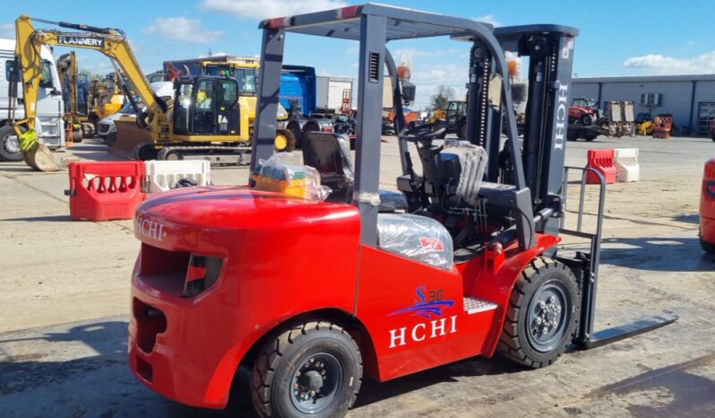 Unused 2025 HCHI CPCD30S Forklifts For Auction: Leeds, UK – 30th April, 1st, 2nd & 3rd May 25 full