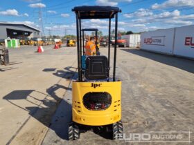 Unused 2025 JPC KV12 Micro Excavators For Auction: Leeds, UK – 30th April, 1st, 2nd & 3rd May 25 full
