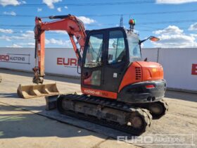 2019 Kubota KX080-4A 6 Ton+ Excavators For Auction: Leeds, UK – 30th April, 1st, 2nd & 3rd May 25 full
