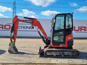 2017 Kubota U27-4 Mini Excavators For Auction: Leeds, UK – 30th April, 1st, 2nd & 3rd May 25 full
