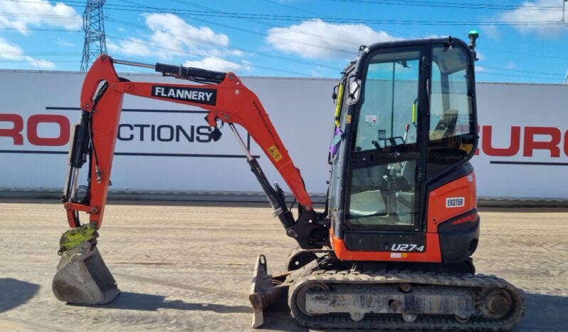 2017 Kubota U27-4 Mini Excavators For Auction: Leeds, UK – 30th April, 1st, 2nd & 3rd May 25 full