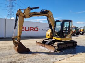 CAT 308C 6 Ton+ Excavators For Auction: Leeds, UK – 30th April, 1st, 2nd & 3rd May 25