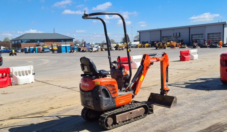 2016 Kubota K008-3 Micro Excavators For Auction: Leeds, UK – 30th April, 1st, 2nd & 3rd May 25 full