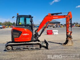 2021 Kubota U50-5 Mini Excavators For Auction: Leeds, UK – 30th April, 1st, 2nd & 3rd May 25 full