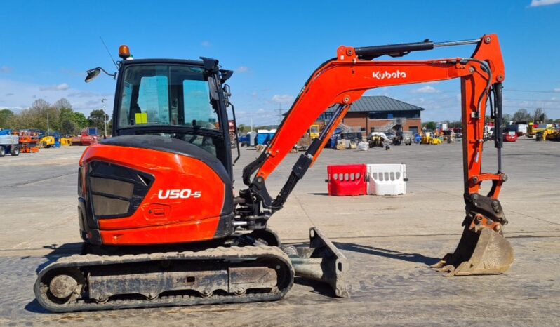 2021 Kubota U50-5 Mini Excavators For Auction: Leeds, UK – 30th April, 1st, 2nd & 3rd May 25 full