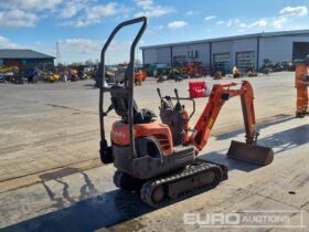Kubota K008-3 Micro Excavators For Auction: Leeds, UK – 30th April, 1st, 2nd & 3rd May 25 full