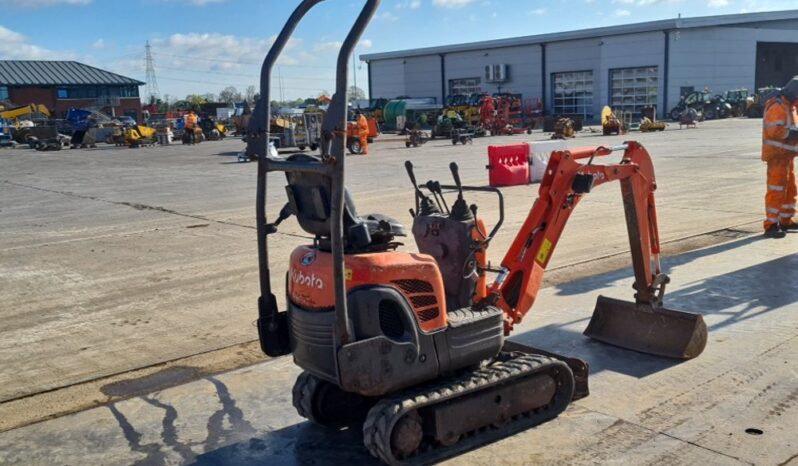 Kubota K008-3 Micro Excavators For Auction: Leeds, UK – 30th April, 1st, 2nd & 3rd May 25 full