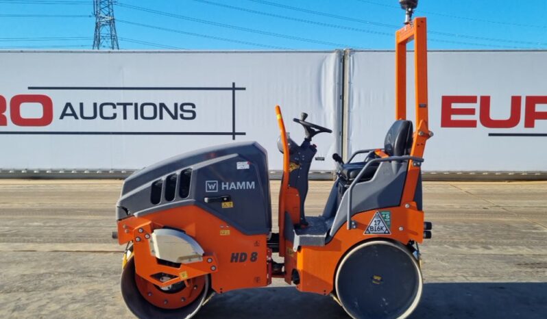 2024 Hamm HD8VV Rollers For Auction: Leeds, UK – 30th April, 1st, 2nd & 3rd May 25 full