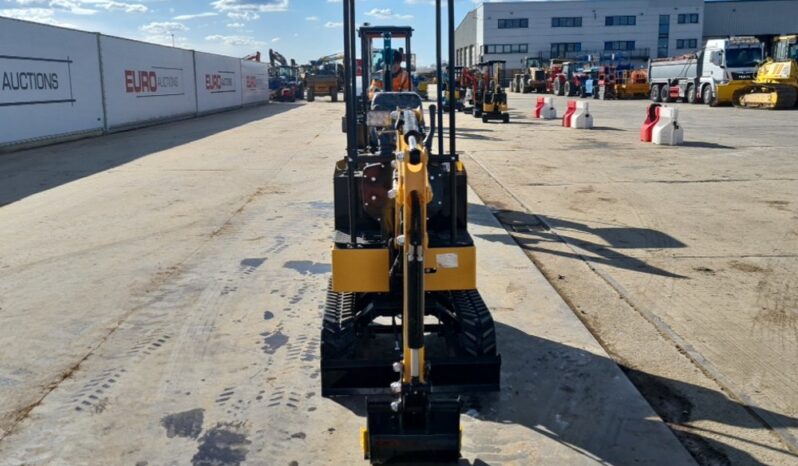 Unused 2025 JPC KV12 Micro Excavators For Auction: Leeds, UK – 30th April, 1st, 2nd & 3rd May 25 full