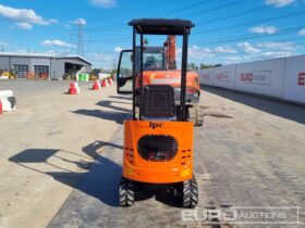 Unused 2024 JPC KV12 Micro Excavators For Auction: Leeds, UK – 30th April, 1st, 2nd & 3rd May 25 full