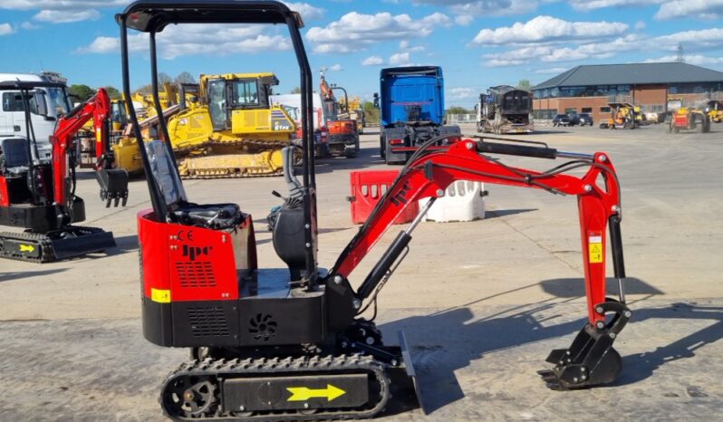 Unused 2024 JPC HT12 Micro Excavators For Auction: Leeds, UK – 30th April, 1st, 2nd & 3rd May 25 full