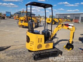 Unused 2025 JPC KV12 Micro Excavators For Auction: Leeds, UK – 30th April, 1st, 2nd & 3rd May 25 full