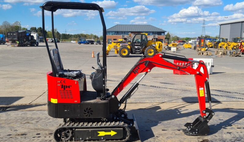 Unused 2024 JPC HT12 Micro Excavators For Auction: Leeds, UK – 30th April, 1st, 2nd & 3rd May 25 full