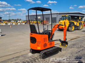 Unused 2024 JPC KV12 Micro Excavators For Auction: Leeds, UK – 30th April, 1st, 2nd & 3rd May 25 full