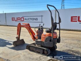 Kubota K008-3 Micro Excavators For Auction: Leeds, UK – 30th April, 1st, 2nd & 3rd May 25 full
