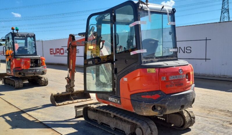 2018 Kubota KX027-4 Mini Excavators For Auction: Leeds, UK – 30th April, 1st, 2nd & 3rd May 25 full