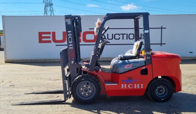 Unused 2025 HCHI CPCD30 Forklifts For Auction: Leeds, UK – 30th April, 1st, 2nd & 3rd May 25 full