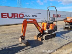 Kubota K008-3 Micro Excavators For Auction: Leeds, UK – 30th April, 1st, 2nd & 3rd May 25