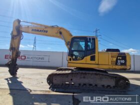 2012 Komatsu PC210LC-8 20 Ton+ Excavators For Auction: Leeds, UK – 30th April, 1st, 2nd & 3rd May 25 full