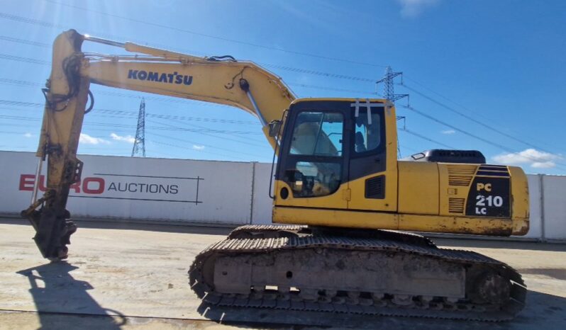 2012 Komatsu PC210LC-8 20 Ton+ Excavators For Auction: Leeds, UK – 30th April, 1st, 2nd & 3rd May 25 full