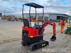 Unused 2024 JPC HT12 Micro Excavators For Auction: Leeds, UK – 30th April, 1st, 2nd & 3rd May 25 full