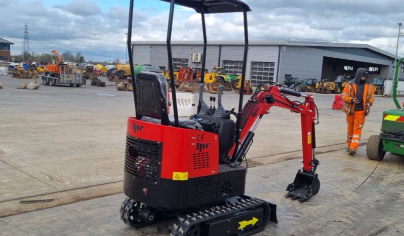 Unused 2024 JPC HT12 Micro Excavators For Auction: Leeds, UK – 30th April, 1st, 2nd & 3rd May 25 full
