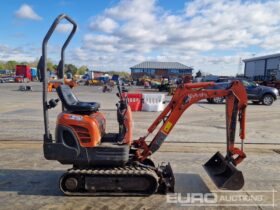 Kubota K008-3 Micro Excavators For Auction: Leeds, UK – 30th April, 1st, 2nd & 3rd May 25 full