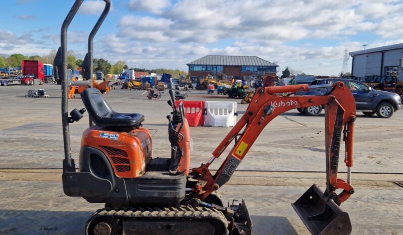 Kubota K008-3 Micro Excavators For Auction: Leeds, UK – 30th April, 1st, 2nd & 3rd May 25 full