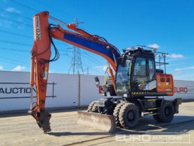 2019 Hitachi ZX140W-6 Wheeled Excavators For Auction: Leeds, UK – 30th April, 1st, 2nd & 3rd May 25
