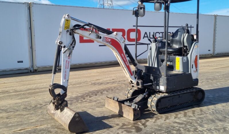 2021 Bobcat E17Z Mini Excavators For Auction: Leeds, UK – 30th April, 1st, 2nd & 3rd May 25