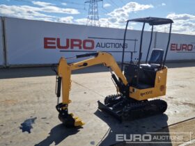 Unused 2025 JPC KV12 Micro Excavators For Auction: Leeds, UK – 30th April, 1st, 2nd & 3rd May 25