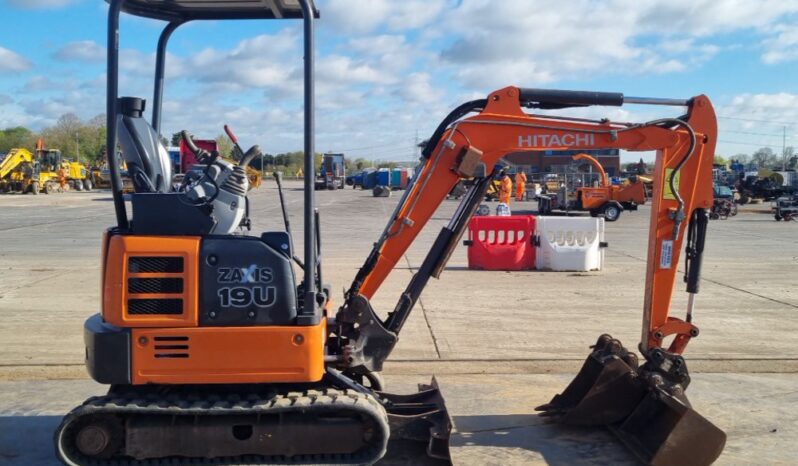 2018 Hitachi ZX19U-5A YR Mini Excavators For Auction: Leeds, UK – 30th April, 1st, 2nd & 3rd May 25 full