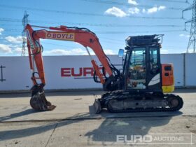 2019 Hitachi ZX85USB-5 6 Ton+ Excavators For Auction: Leeds, UK – 30th April, 1st, 2nd & 3rd May 25 full