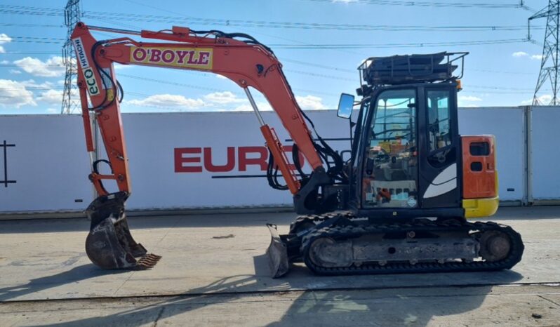 2019 Hitachi ZX85USB-5 6 Ton+ Excavators For Auction: Leeds, UK – 30th April, 1st, 2nd & 3rd May 25 full