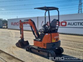 2018 Hitachi ZX19U-5A YR Mini Excavators For Auction: Leeds, UK – 30th April, 1st, 2nd & 3rd May 25 full