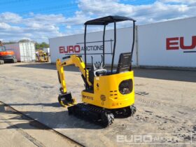 Unused 2025 JPC KV12 Micro Excavators For Auction: Leeds, UK – 30th April, 1st, 2nd & 3rd May 25 full