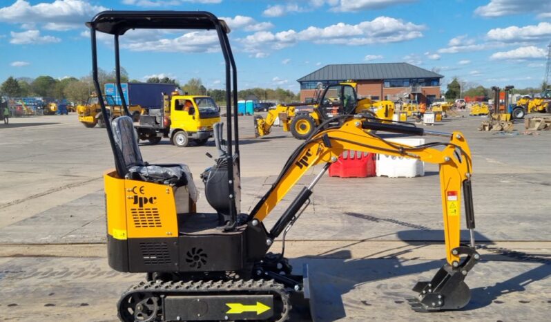 Unused 2024 JPC HT12 Micro Excavators For Auction: Leeds, UK – 30th April, 1st, 2nd & 3rd May 25 full