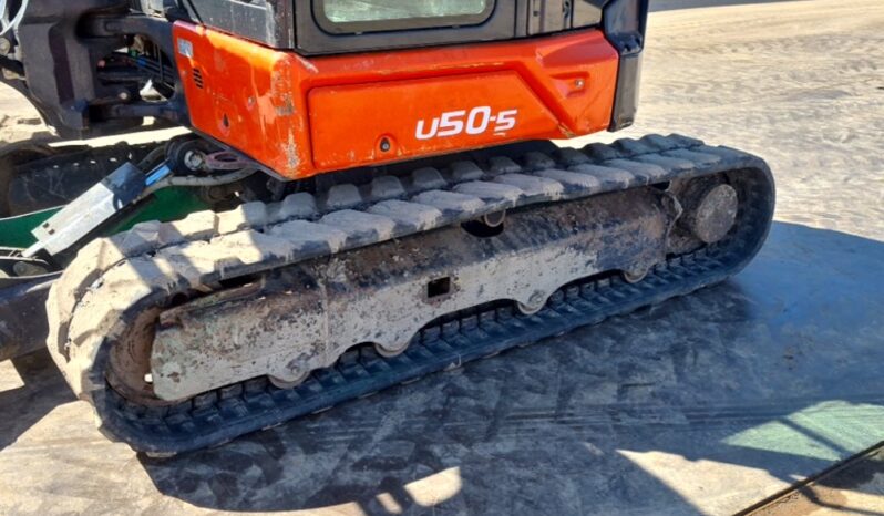 2021 Kubota U50-5 Mini Excavators For Auction: Leeds, UK – 30th April, 1st, 2nd & 3rd May 25 full