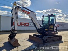 2023 Bobcat E55z Mini Excavators For Auction: Leeds, UK – 30th April, 1st, 2nd & 3rd May 25