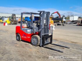 Unused 2025 HCHI CPCD30S Forklifts For Auction: Leeds, UK – 30th April, 1st, 2nd & 3rd May 25 full