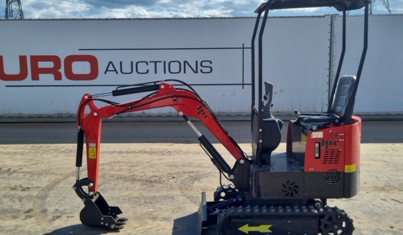 Unused 2024 JPC HT12 Micro Excavators For Auction: Leeds, UK – 30th April, 1st, 2nd & 3rd May 25 full