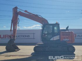 2020 Hitachi ZX130LCN-6 10 Ton+ Excavators For Auction: Leeds, UK – 30th April, 1st, 2nd & 3rd May 25 full