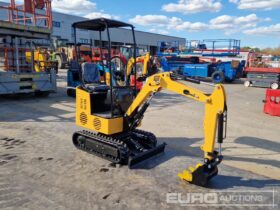 Unused 2025 JPC KV12 Micro Excavators For Auction: Leeds, UK – 30th April, 1st, 2nd & 3rd May 25 full