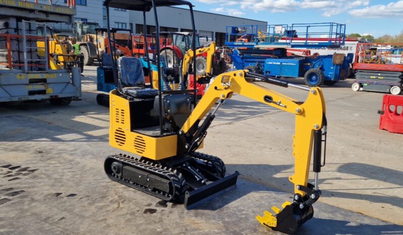 Unused 2025 JPC KV12 Micro Excavators For Auction: Leeds, UK – 30th April, 1st, 2nd & 3rd May 25 full