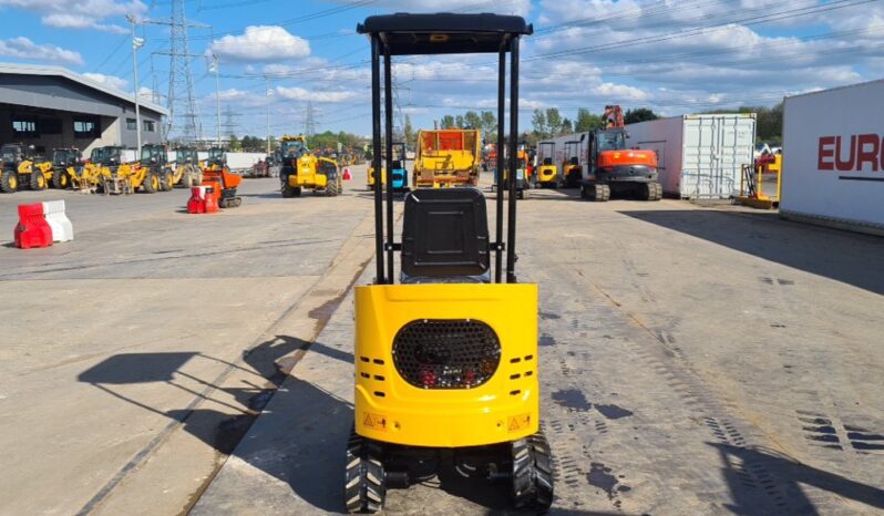 Unused 2025 JPC KV12 Micro Excavators For Auction: Leeds, UK – 30th April, 1st, 2nd & 3rd May 25 full